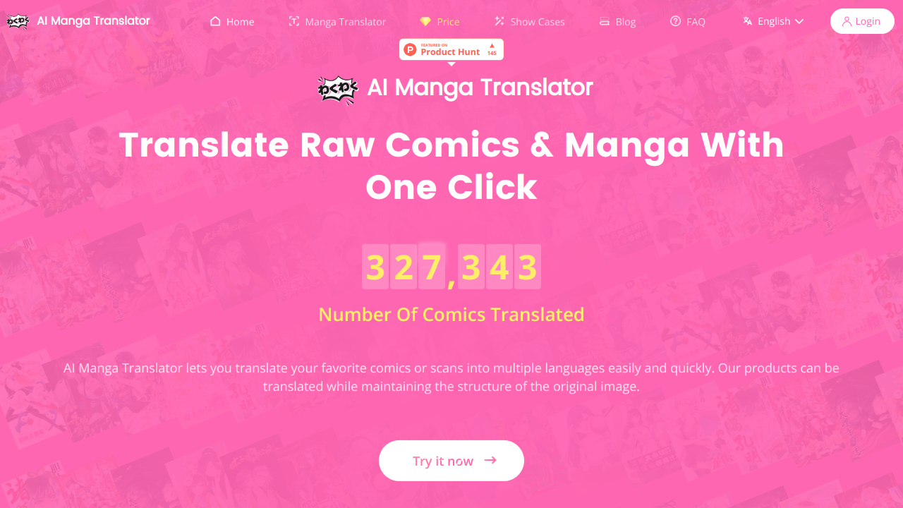 AI Manga Translator