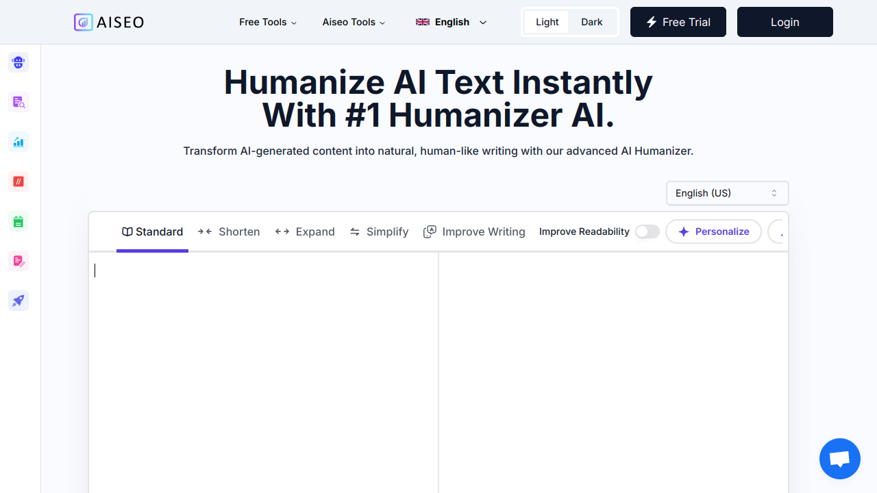 Humanize AI Text By AISEO