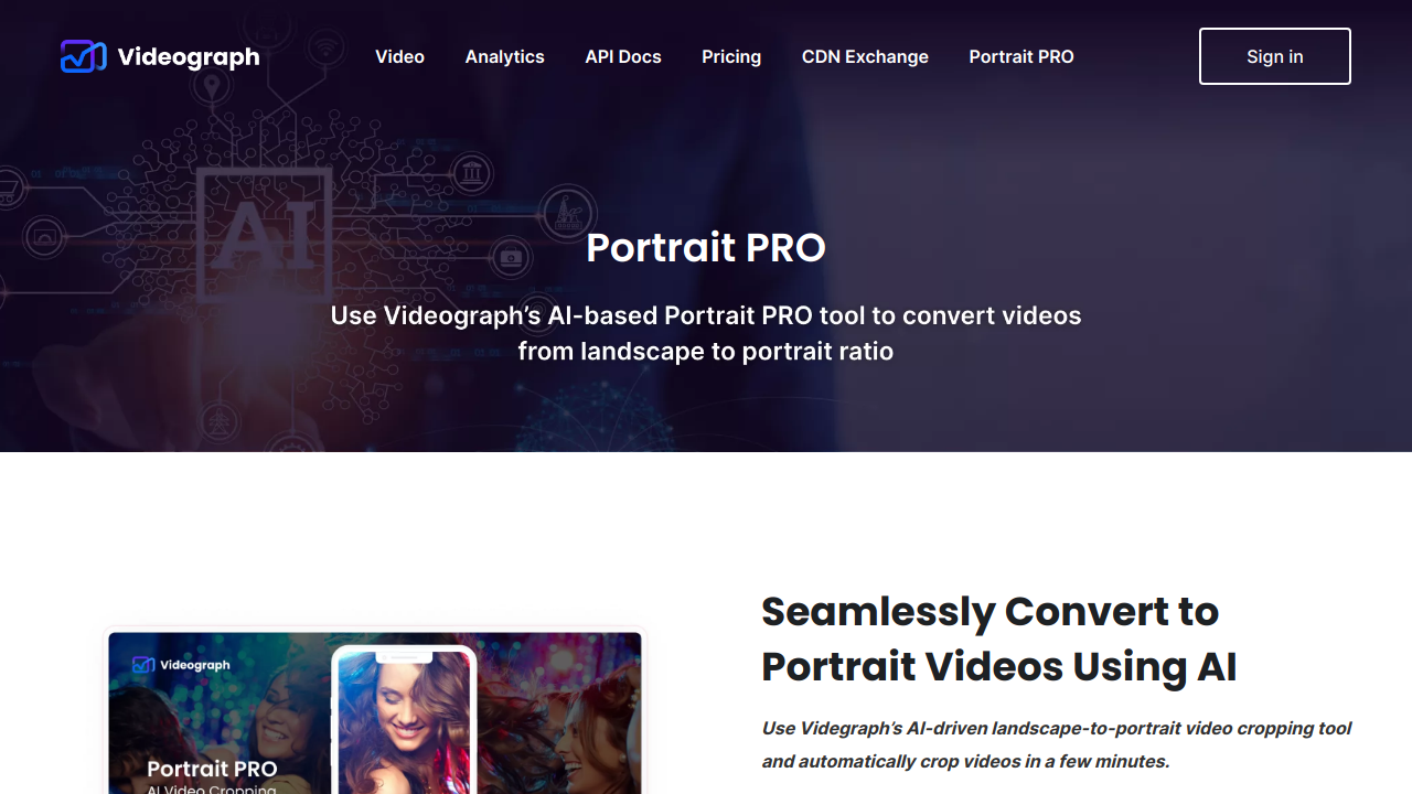 Videograph - Portrait PRO