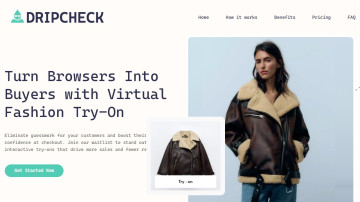DripCheck Virtual Fashion Try-On