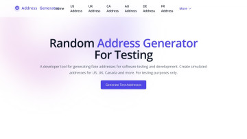 Random Address Generator