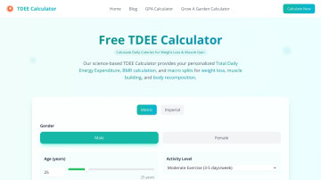 TDEE Calculator