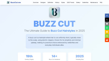 Buzz Cut Styles & Tips
