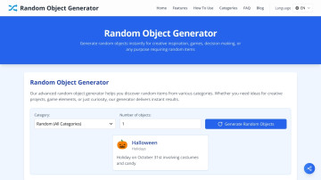 Random Object Generator
