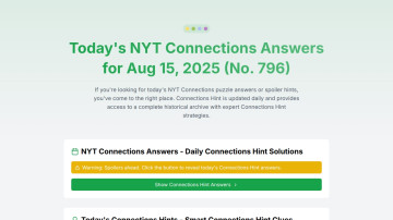 Connections Hint