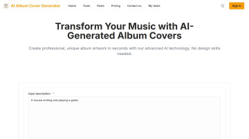 AI Album Cover Generator