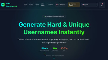 Hard Usernames