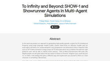 Showrunner Agents