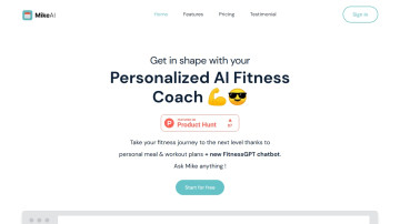 MikeAI - Personalized AI Fitness Coach