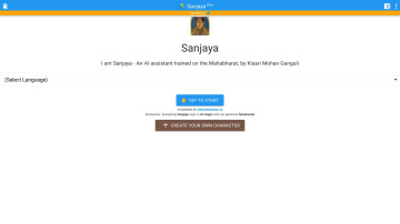 Sanjaya chatbot
