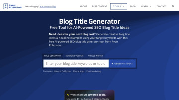 Blog Title Generator