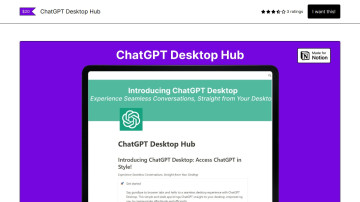 ChatGPT Desktop Hub