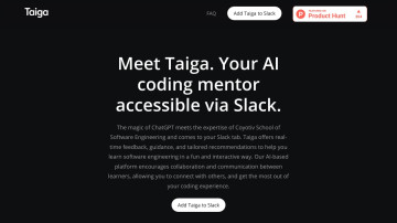 Taiga - AI coding mentor