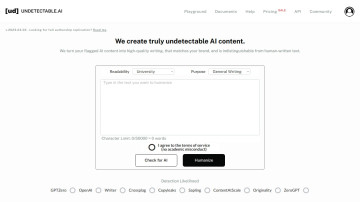 Undetectable AI