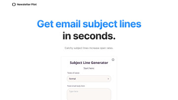 Email Subject Line Generator.