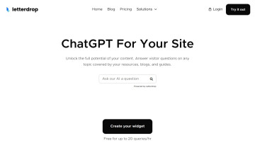 Letterdrop Site Search
