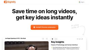 Eightify — AI Youtube Summary