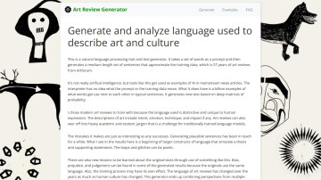 Art Review Generator