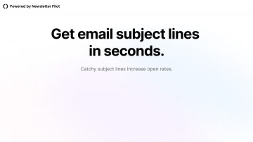 Subject Line Generator