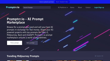 Promptrr - AI Prompt Marketplace
