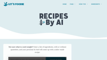 Recipes By AI