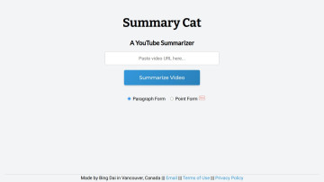 Summary Cat