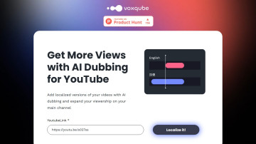 Voxqube for YouTube creators