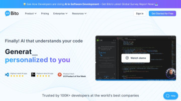 Bito AI: Bring ChatGPT to your IDE for devs