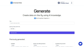 Universal Data Generator