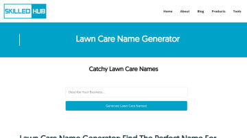 Lawn Care Name Generator