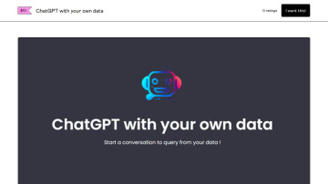 ChatGPT with your own data