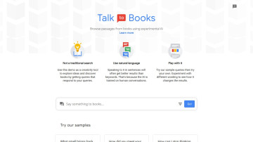 Talk to Books (Google)