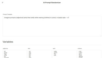 AI Prompt Randomizer