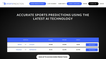 Sports Prediction AI