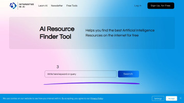AI Resource Finder Tool