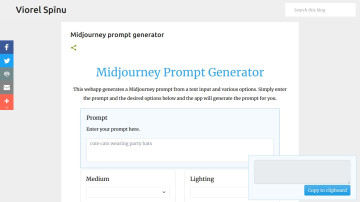 Midjourney Prompt Generator