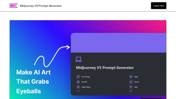 Midjourney V5 Prompt Generator
