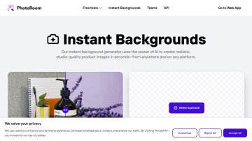 Instant Backgrounds