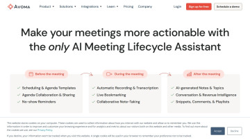 Avoma – AI Meeting Assistant