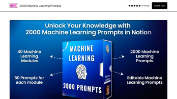 2000 Machine Learning Prompts
