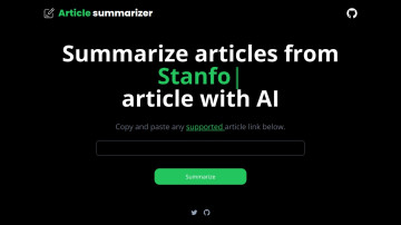 Article Summarizer