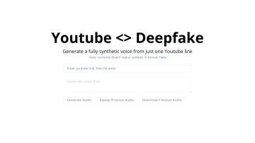 Youtube <> Deepfake
