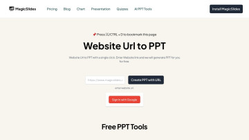 URL TO PPT by magicslides