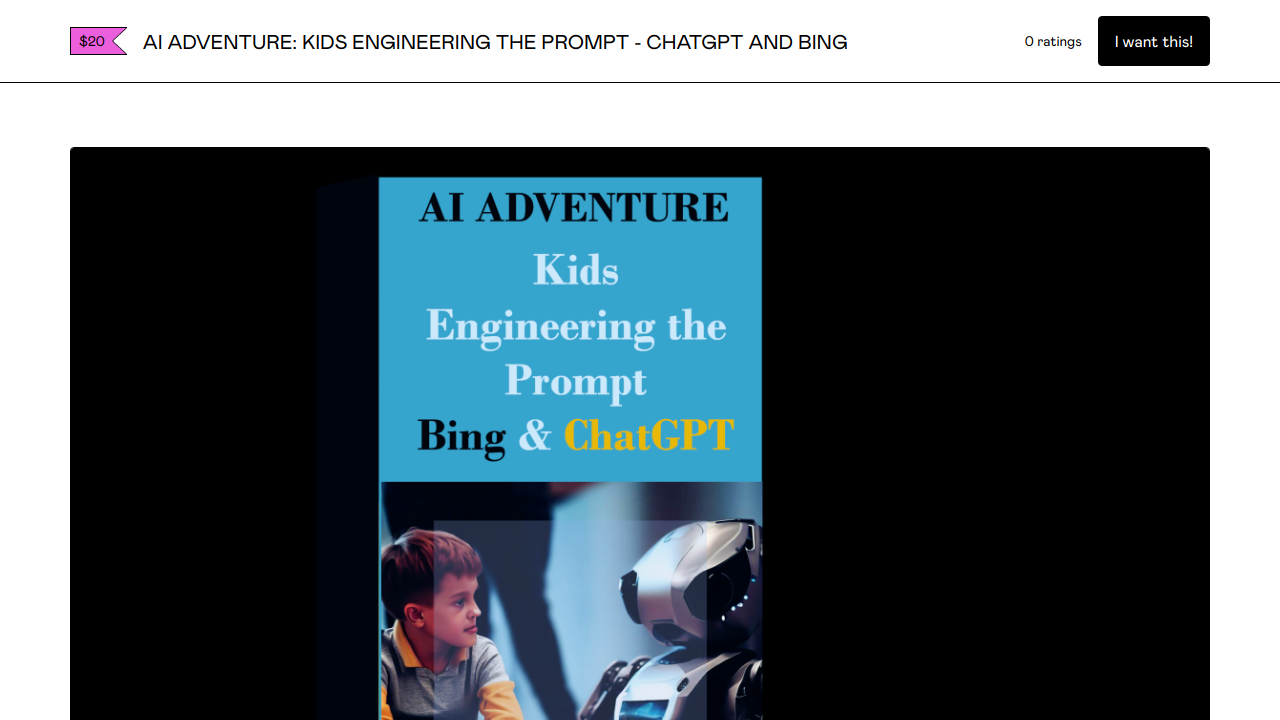 AI ADVENTURE Kids Engineering the Prompt