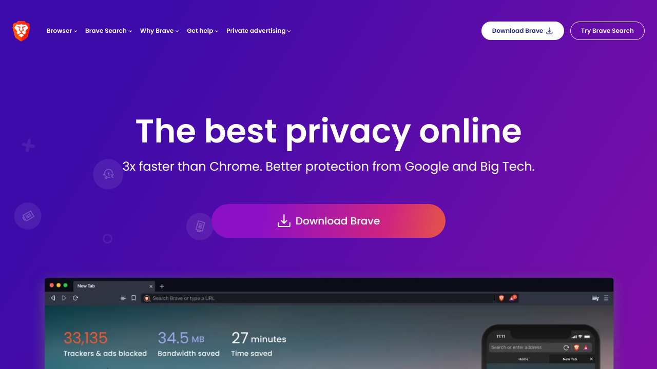 Brave Private Browser