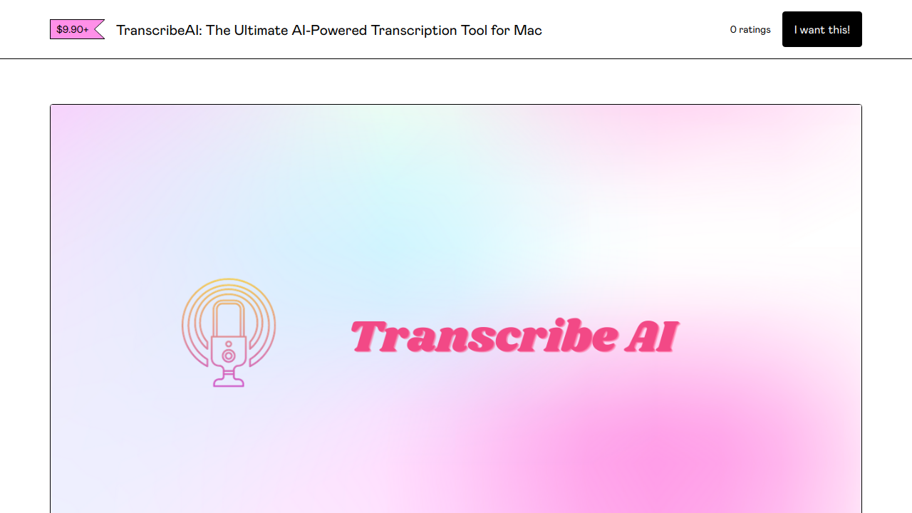 Ultimate AI Transcription Tool for Mac