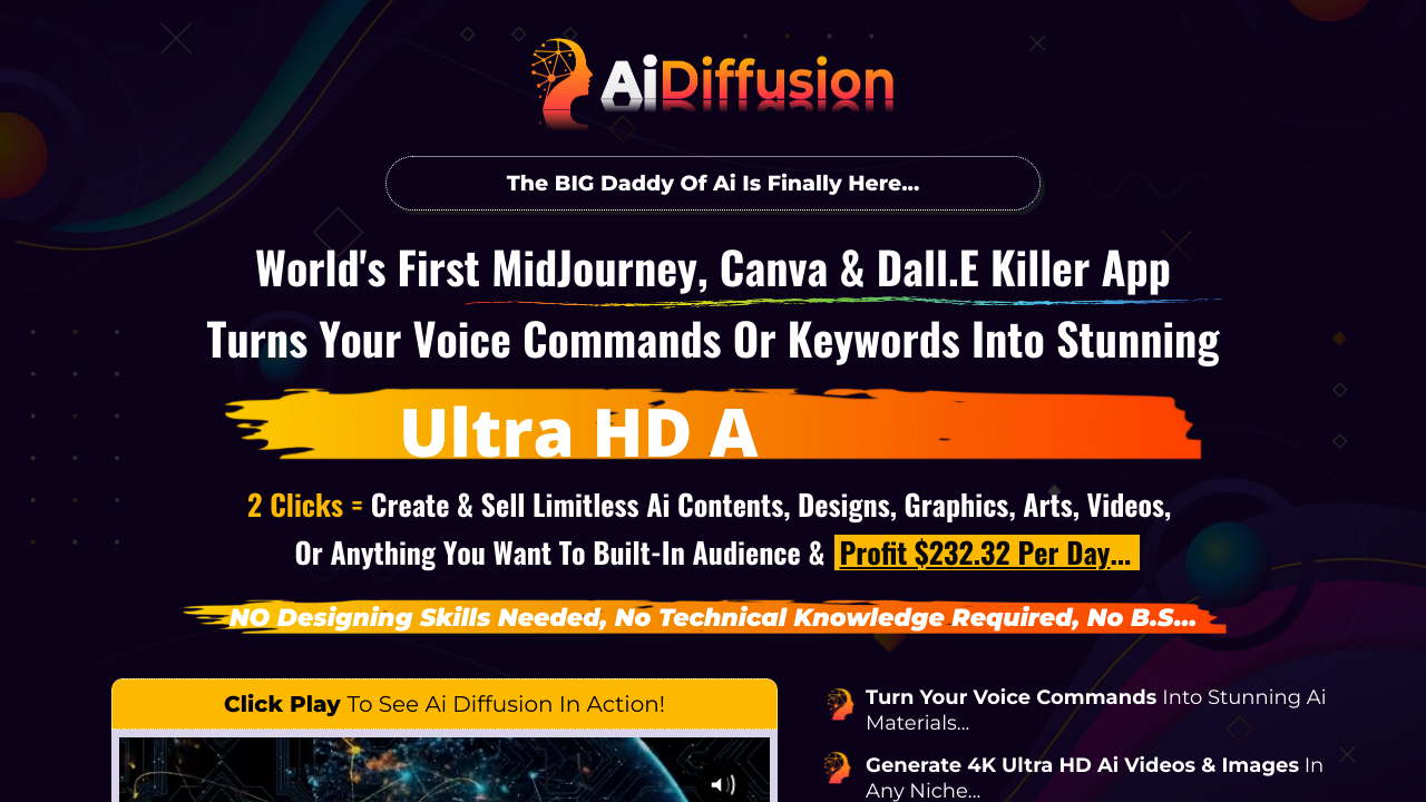 AI Diffusion: Generating 4K HD Video IMG