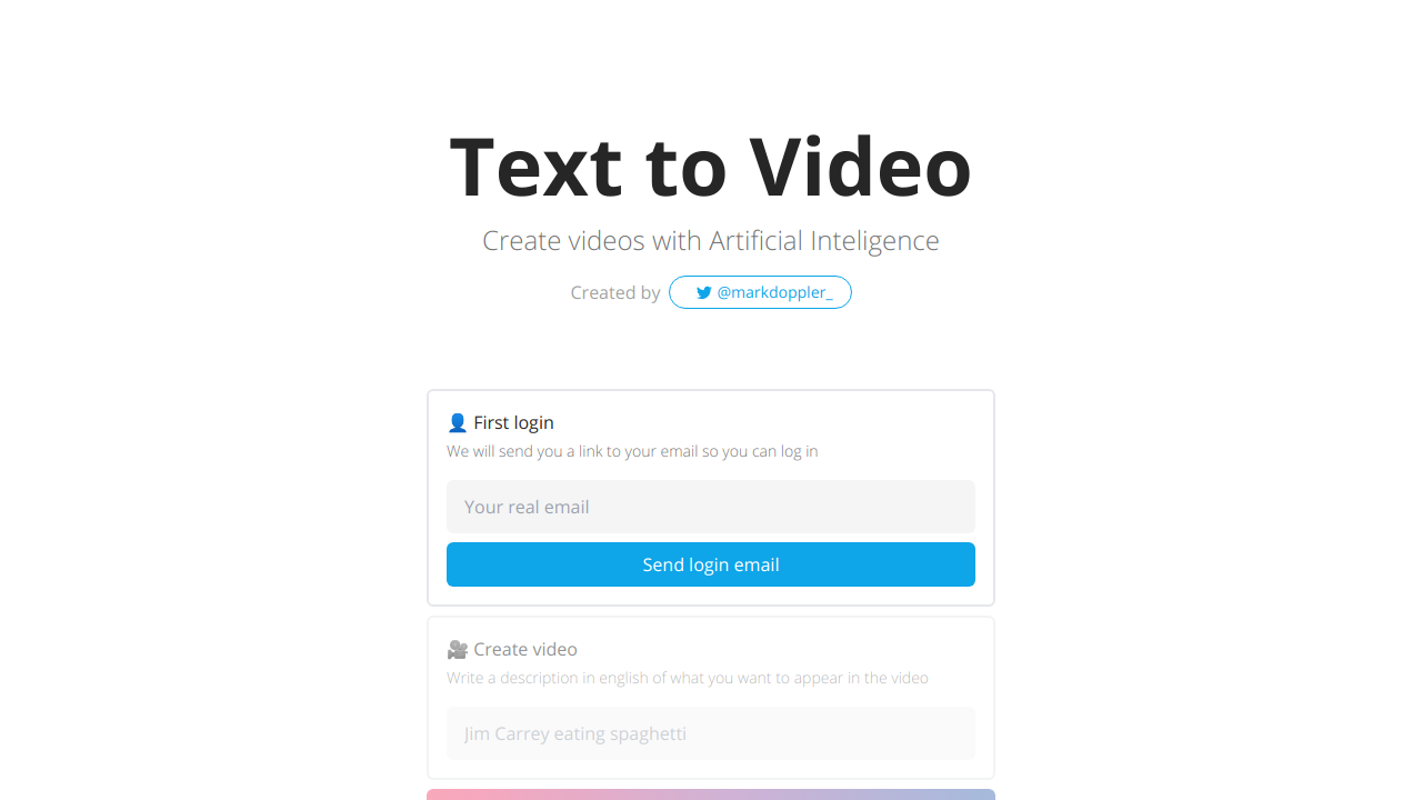 Text to Video AI